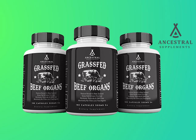 Ancestral Supplements’ Nourish Your Health With Grass Fed Beef Organs